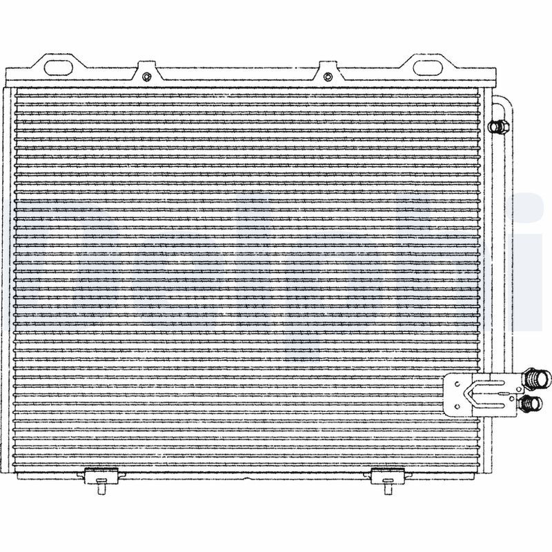 DELPHI TSP0225194 Condenser, air conditioning