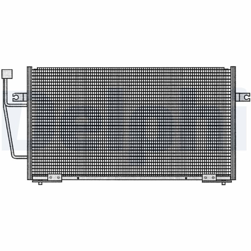 DELPHI TSP0225204 Condenser, air conditioning