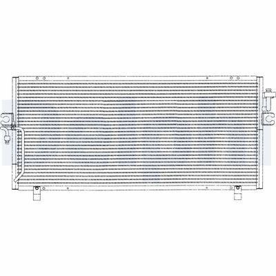 Condenser, air conditioning DELPHI TSP0225211
