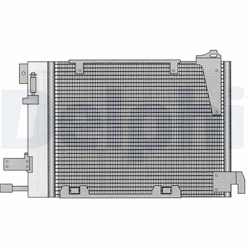 DELPHI TSP0225221 Condenser, air conditioning