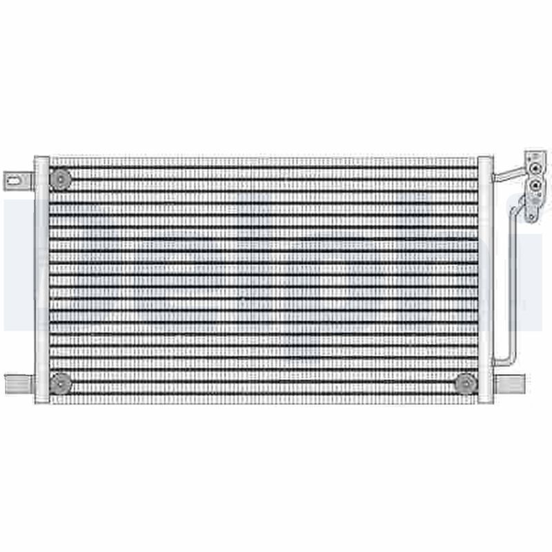 DELPHI TSP0225236 Condenser, air conditioning