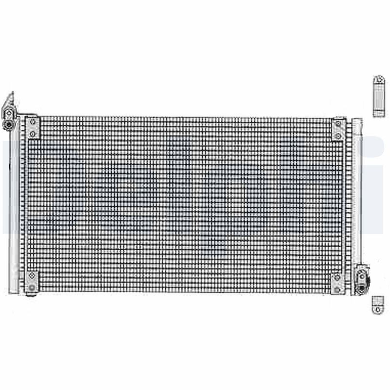 DELPHI TSP0225264 Condenser, air conditioning