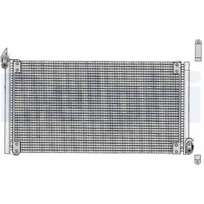 Condenser, air conditioning DELPHI TSP0225264