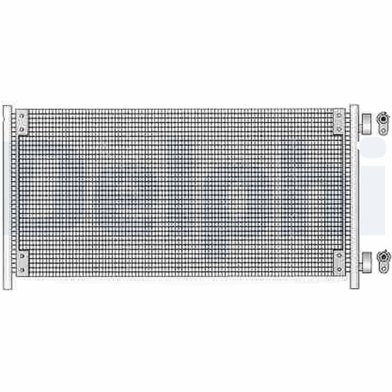 DELPHI TSP0225268 Condenser, air conditioning