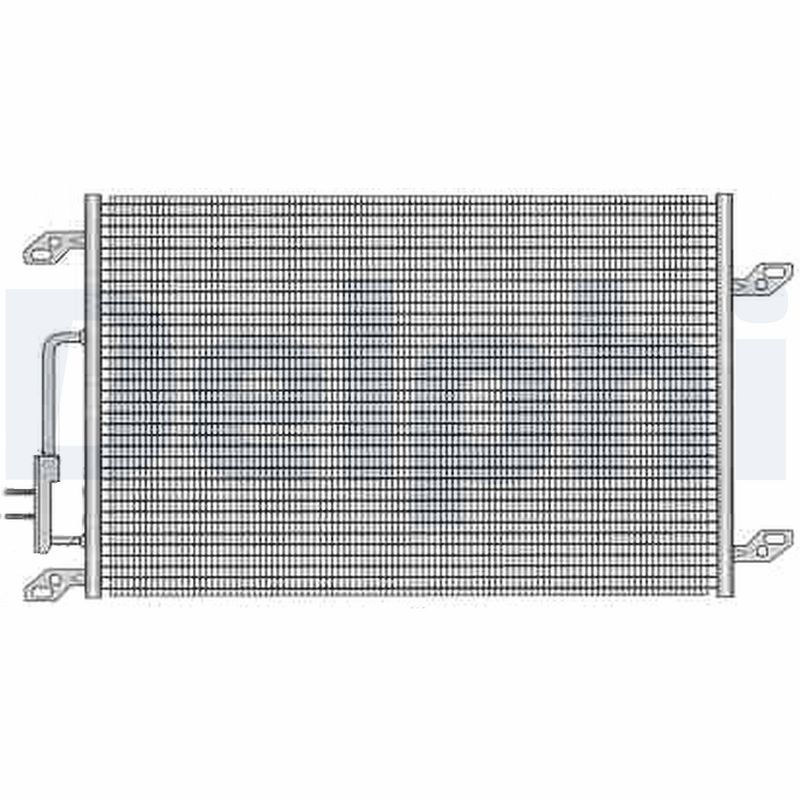DELPHI TSP0225307 Condenser, air conditioning