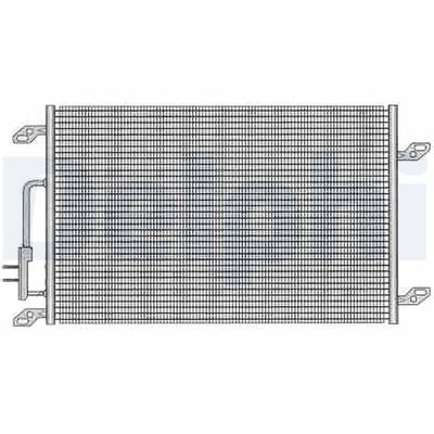 Condenser, air conditioning DELPHI TSP0225307