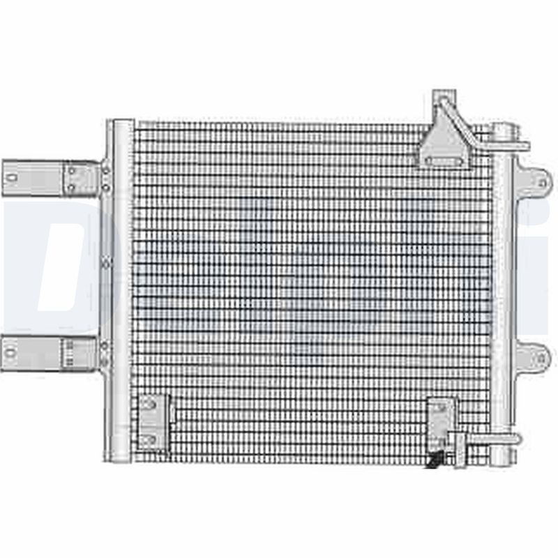 DELPHI TSP0225373 Condenser, air conditioning