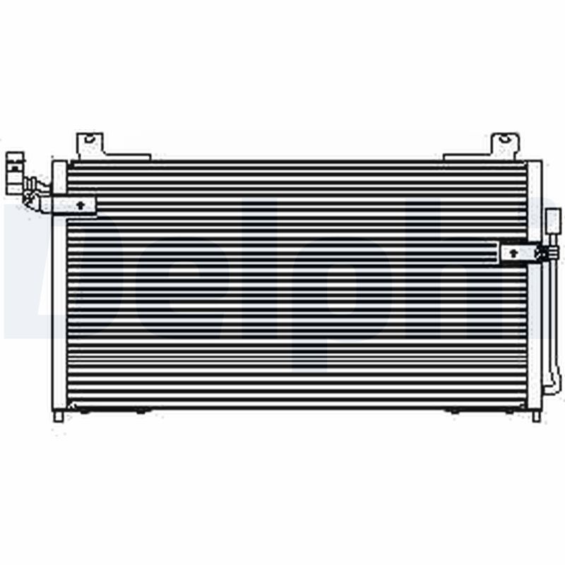 DELPHI TSP0225427 Condenser, air conditioning