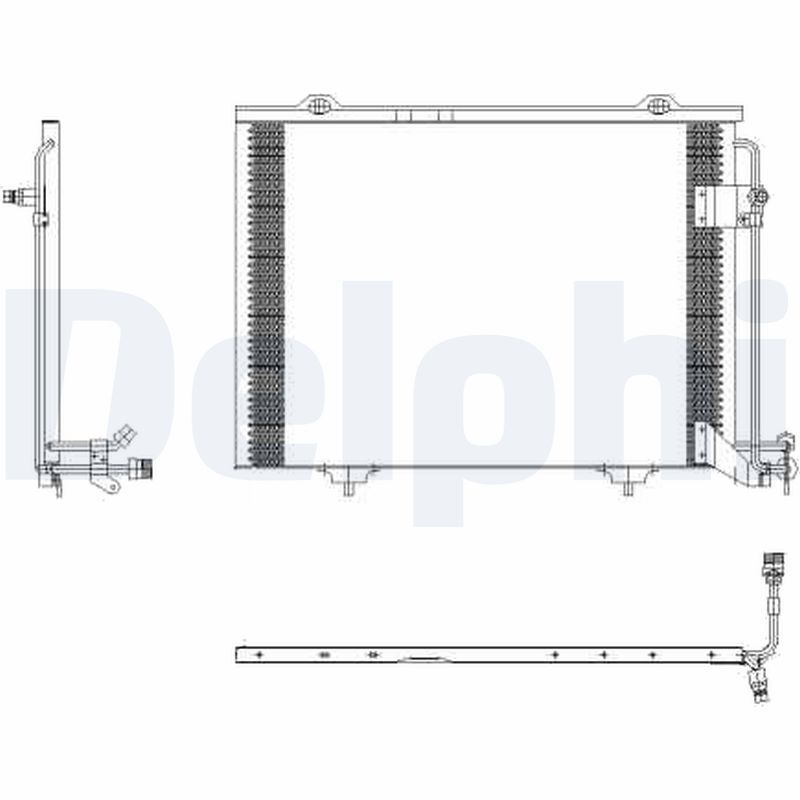 DELPHI TSP0225432 Condenser, air conditioning