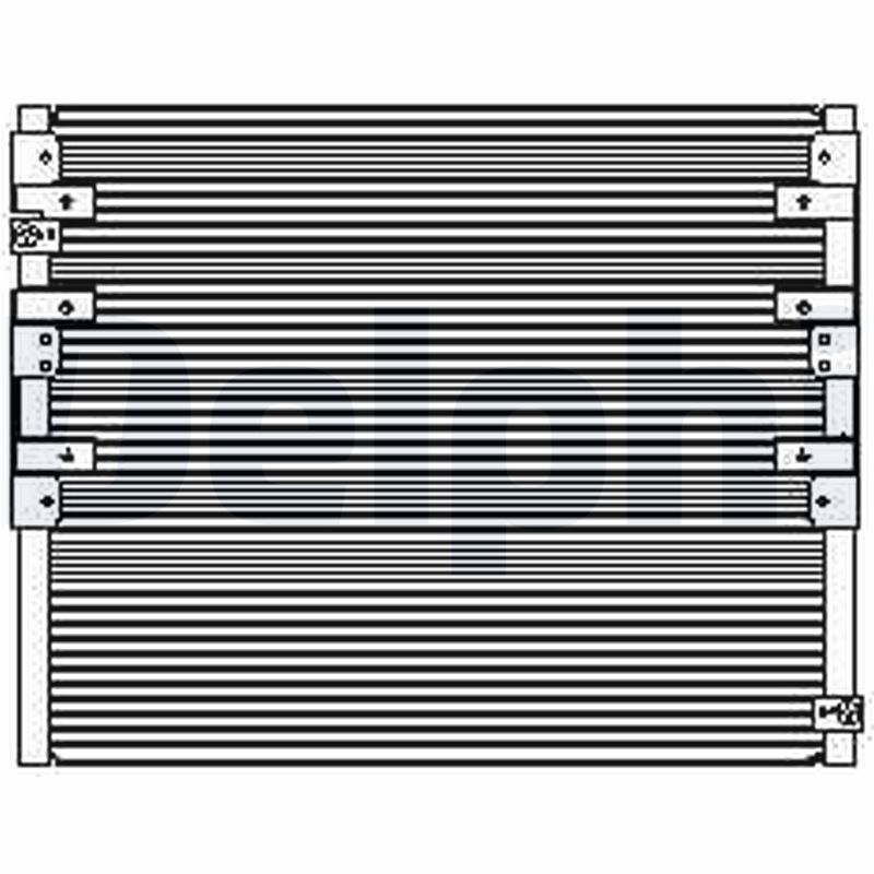 DELPHI TSP0225449 Condenser, air conditioning