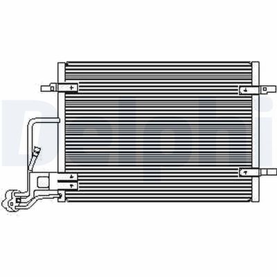 Condenser, air conditioning DELPHI TSP0225453