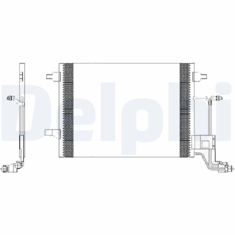DELPHI TSP0225455 Condenser, air conditioning
