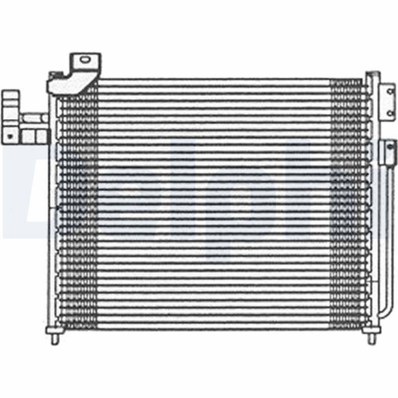 DELPHI TSP0225475 Condenser, air conditioning