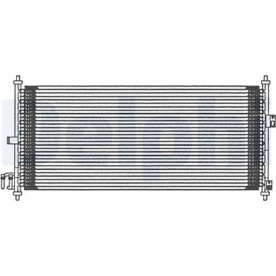 Condenser, air conditioning DELPHI TSP0225476