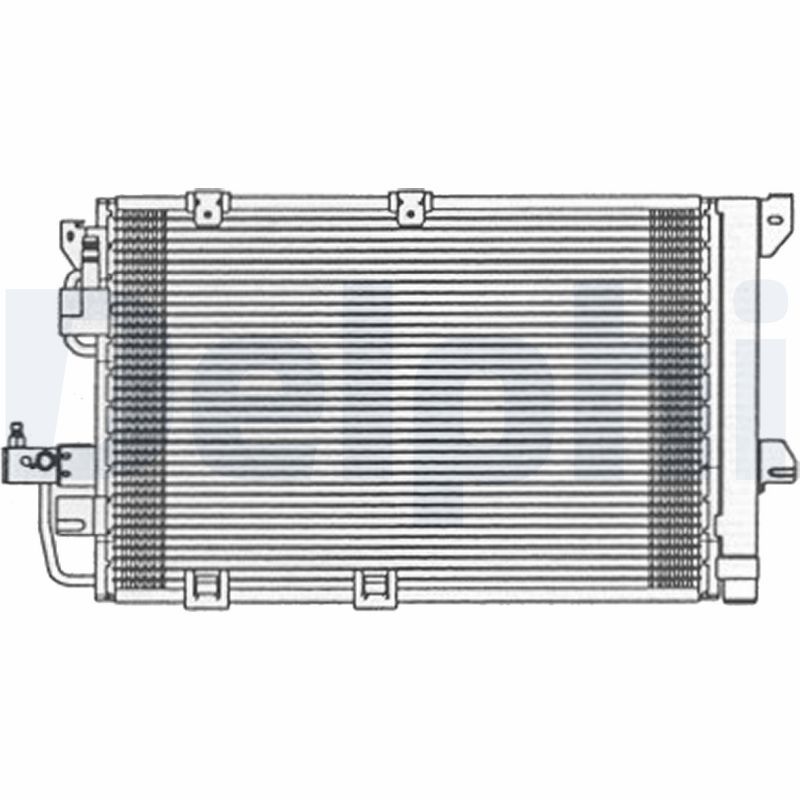 DELPHI TSP0225478 Condenser, air conditioning