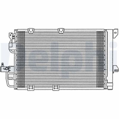 Condenser, air conditioning DELPHI TSP0225478
