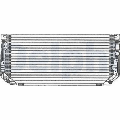 Condenser, air conditioning DELPHI TSP0225479