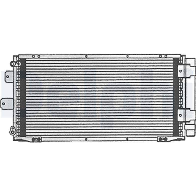 DELPHI TSP0225480 Condenser, air conditioning