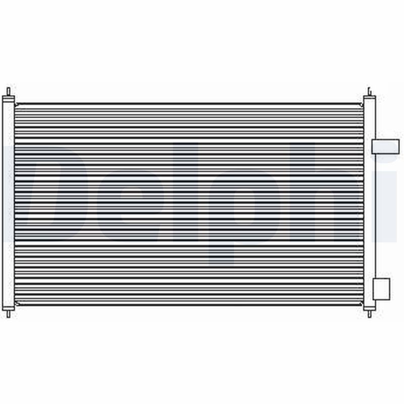 DELPHI TSP0225492 Condenser, air conditioning