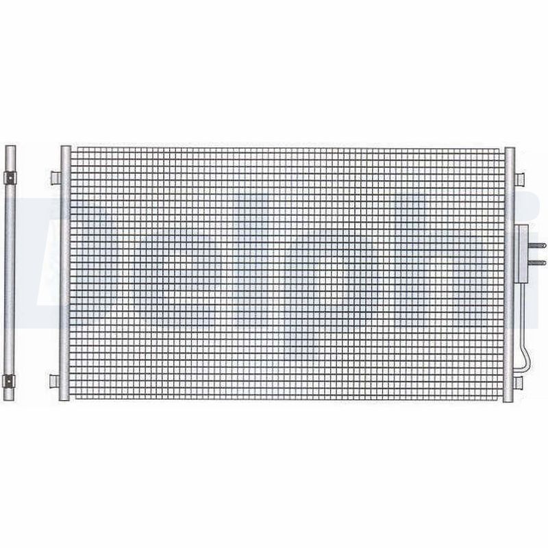 DELPHI TSP0225507 Condenser, air conditioning