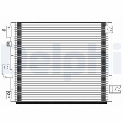 Condenser, air conditioning DELPHI TSP0225599