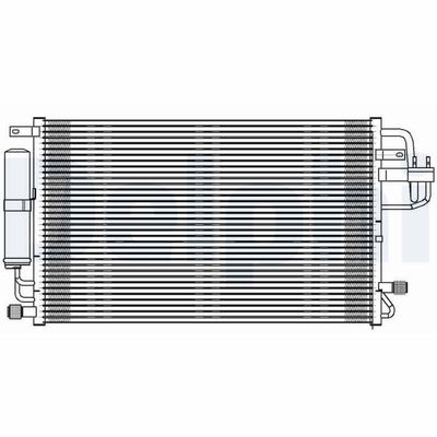 Condenser, air conditioning DELPHI TSP0225600