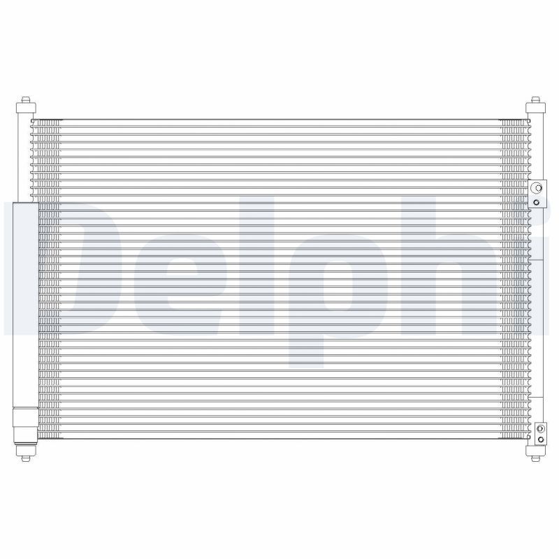 DELPHI TSP0225623 Condenser, air conditioning