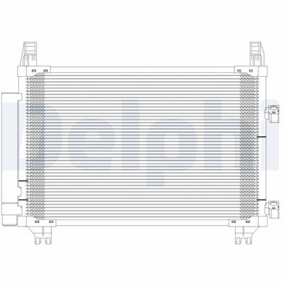 Condenser, air conditioning DELPHI TSP0225625