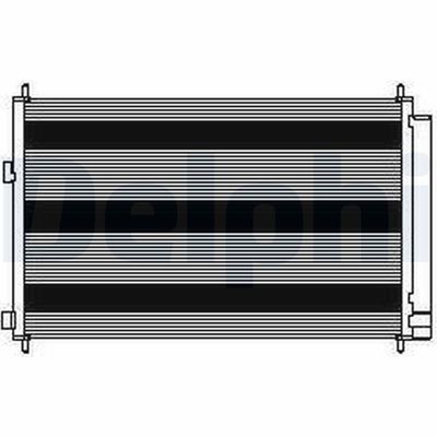 Condenser, air conditioning DELPHI TSP0225627