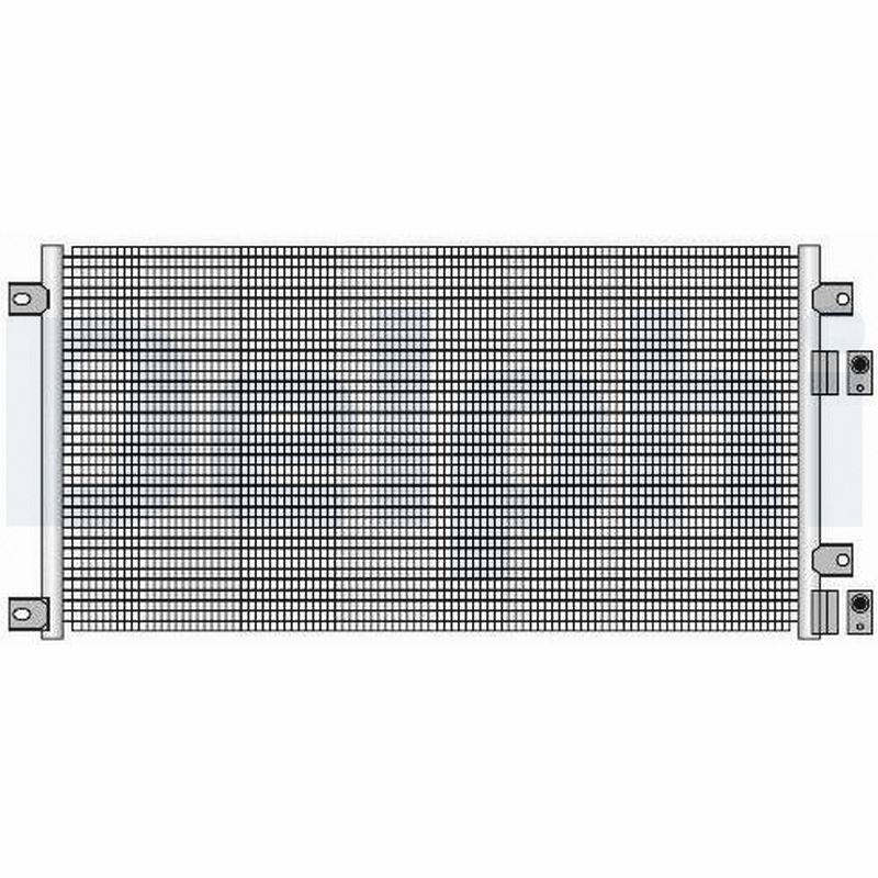 DELPHI TSP0225632 Condenser, air conditioning