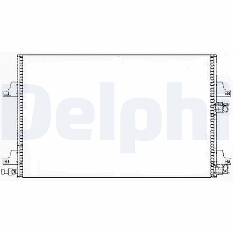 DELPHI TSP0225639 Condenser, air conditioning