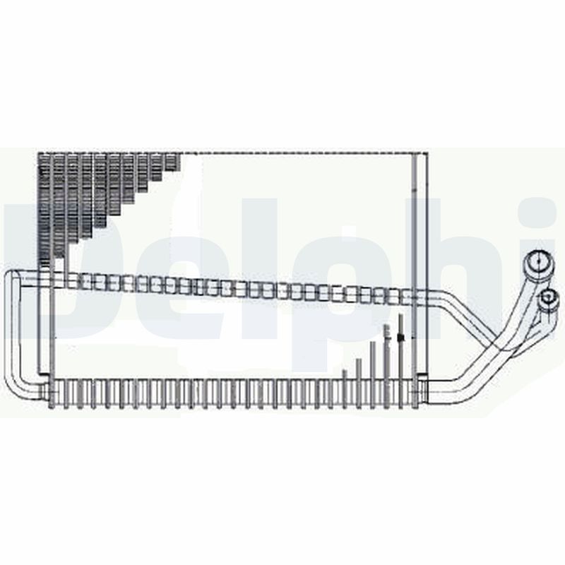 DELPHI TSP0525175 Evaporator, air conditioning