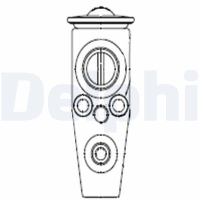 Expansion Valve, air conditioning DELPHI TSP0585120