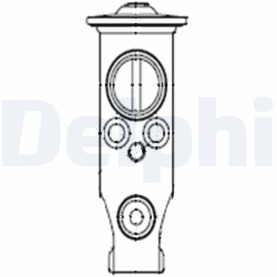 Expansion Valve, air conditioning DELPHI TSP0585122