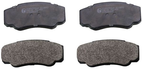 DENCKERMANN B110093 Brake Pad Set, disc brake