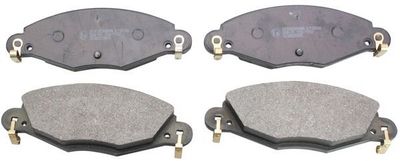 Brake Pad Set, disc brake DENCKERMANN B110106