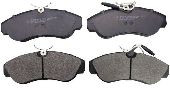 DENCKERMANN B110114 Brake Pad Set, disc brake