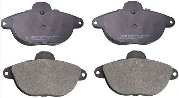 DENCKERMANN B110124 Brake Pad Set, disc brake