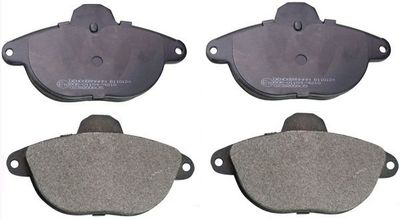 Brake Pad Set, disc brake DENCKERMANN B110124