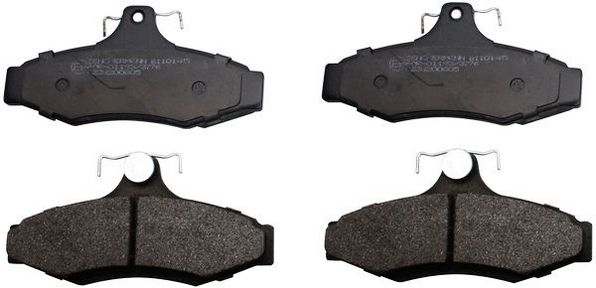 DENCKERMANN B110145 Brake Pad Set, disc brake