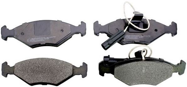 DENCKERMANN B110178 Brake Pad Set, disc brake