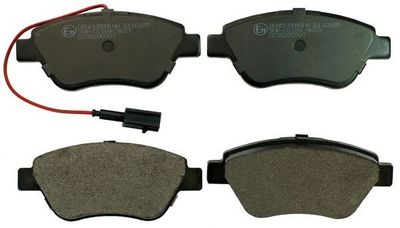 Brake Pad Set, disc brake DENCKERMANN B110185
