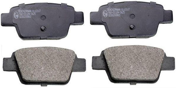 DENCKERMANN B110187 Brake Pad Set, disc brake