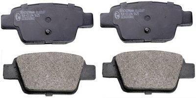 Brake Pad Set, disc brake DENCKERMANN B110187