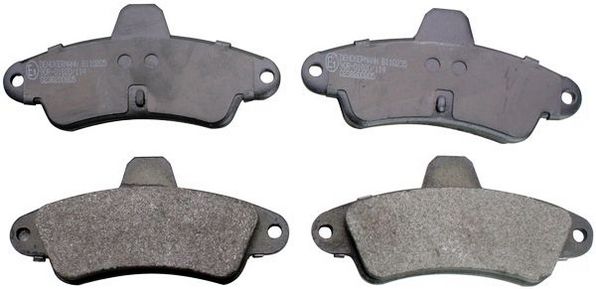DENCKERMANN B110205 Brake Pad Set, disc brake