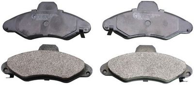 Brake Pad Set, disc brake DENCKERMANN B110206
