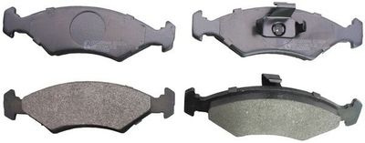 Brake Pad Set, disc brake DENCKERMANN B110214