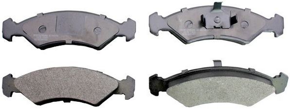 DENCKERMANN B110216 Brake Pad Set, disc brake
