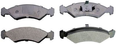 Brake Pad Set, disc brake DENCKERMANN B110216