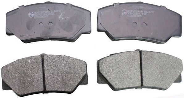 DENCKERMANN B110232 Brake Pad Set, disc brake